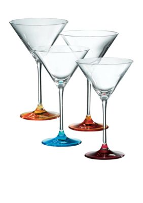 Royal Doulton Set of 4 Assorted Martinis Glasses - Online Only
