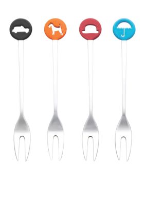 Royal Doulton Set of 4 Cocktail Forks - Online Only