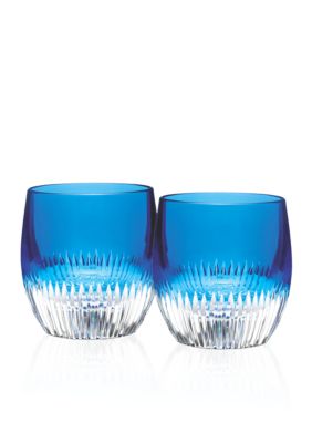 Waterford Mixology Argon Blue Tumbler, Pair