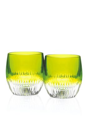 Waterford Mixology Neon Lime Tumbler, Pair