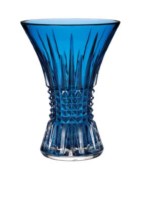 Waterford Lismore Diamond Sapphire 8-in. Vase