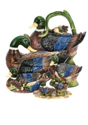 Spode Woodland Harvest Duck