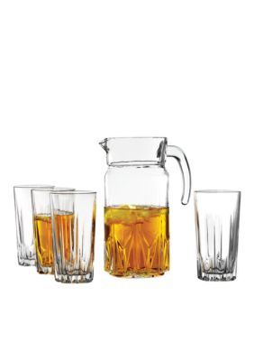 Crystal Clear Florence 5 Piece Drink Set