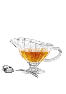 Crystal Clear Alexandria Gravy Boat
