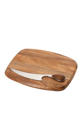 Cheese Tray with Knife