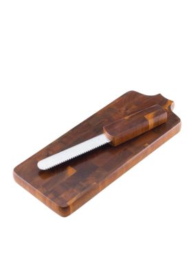 Bread Tray with Knife