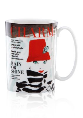 Kate Spade Make Headlines Rain or Shine Mug