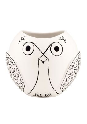 Kate Spade Woodland Park Short Owl Vase