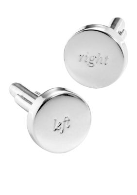 Kate Spade Silver Street Cuff Links - Left & Right