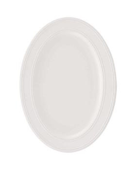Fair Harbor White Truffle Medium Oval Platter