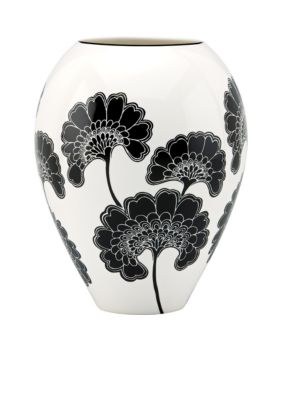 Kate Spade Florence Broadhurst Japanese Floral Large Vase- 9.25