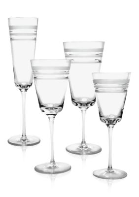 Kate Spade Library Stripe Stemware