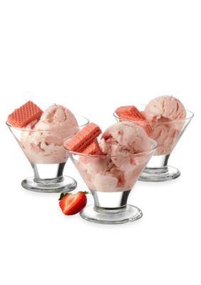 Libbey Fountain Shoppe Flare Dessert 6-piece Set