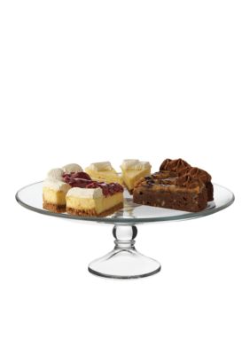 Libbey Selene Footed Cake Platter