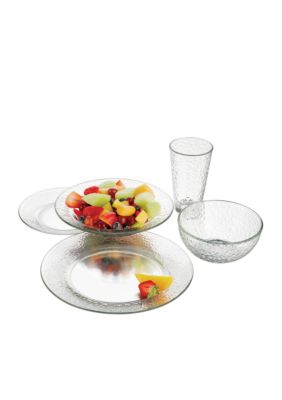 Libbey 20 Piece Frost Dinner Set - Online Only