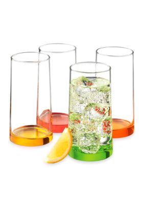 Libbey Cabos Citrus 4-piece Cooler Set - Online Only