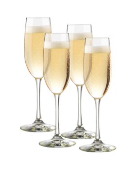 Libbey Champagne Flutes 4 Piece Set - Online Only