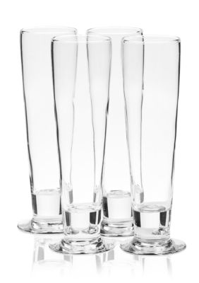 Libbey Stockholm Set of 4 Pilsner Glasses