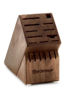 Wusthof 17 Slot Walnut Knife Block