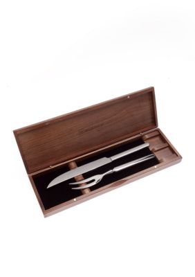 Wusthof 2 pc Stainless Steel Carving Set - Online Only