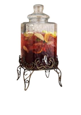 Home Essentials Vintage Scroll Beverage Dispenser