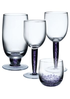 Denby Amethyst Set of 2 Stemware Collection