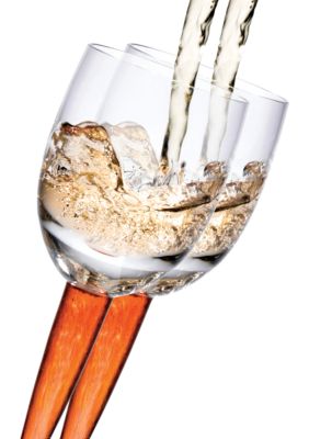 Denby Fire Set of 2 Stemware Collection