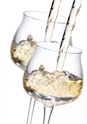 Denby Oyster Set of 2 Stemware Collection