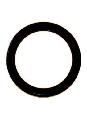 Praline Noir Wide Rimmed Dinner