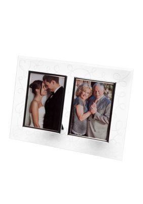 Mikasa Love Story Crystal Double Invitation Frame
