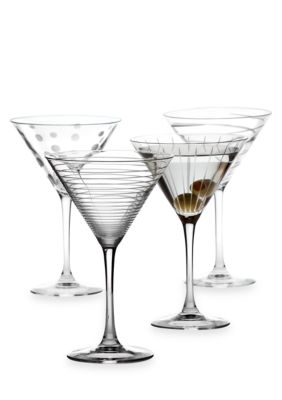 Mikasa Cheers Set of 4 Martinis
