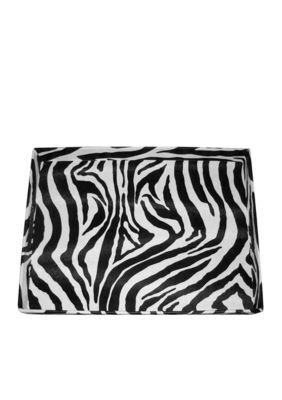 Jay Import Zebra Leather Tray