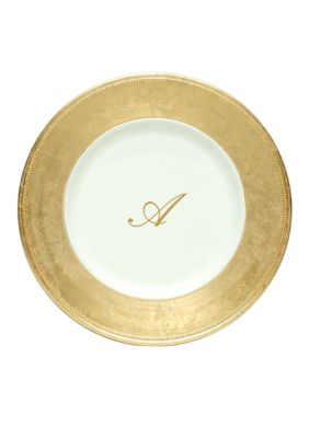 Jay Import Gold Monogram Chargers