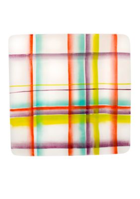Kelley Plaid Dinner Plate