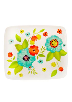 Kelley Floral Rectangular Platter