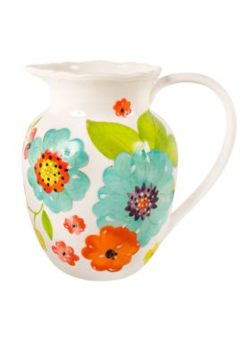 Kelley Floral Pitcher