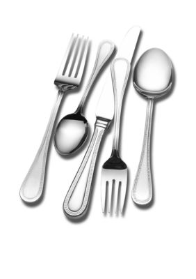 Wallace Continental Bead 45 Piece Flatware Set
