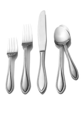 Pfaltzgraff American Bead 77-Piece Flatware Set