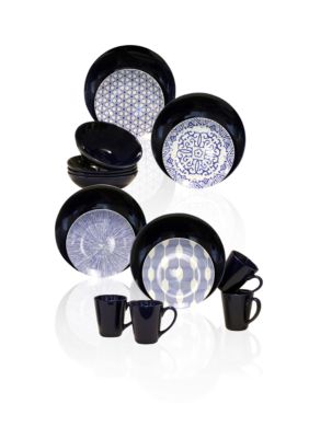 Baum Brothers Blue and White 16-piece Set