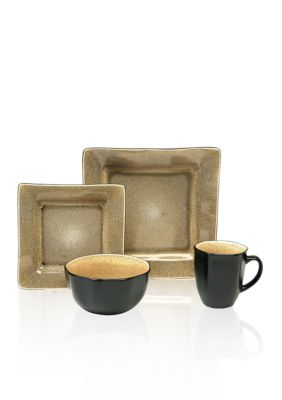 Baum Brothers Squared Tan 16-piece Set