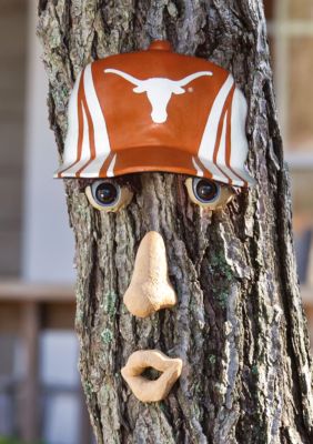 Evergreen Texas Longhorns Tree Face