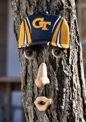 Evergreen Georgia Tech Yellow Jackets Tree Face