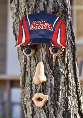 Evergreen Ole Miss Rebels Tree Face