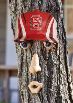 Evergreen NC State Wolfpack Tree Face