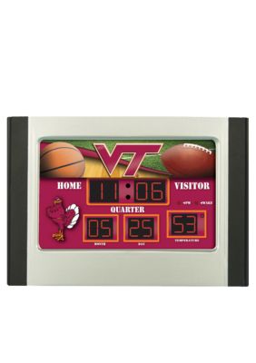 Evergreen Virginia Tech Hokies Scoreboard Alarm Clock
