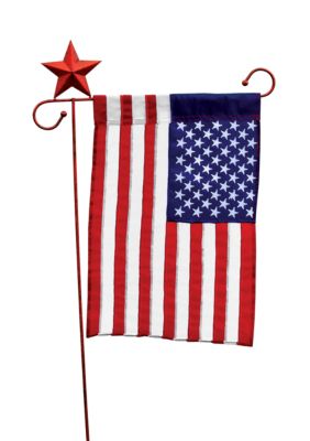 Evergreen American Flag