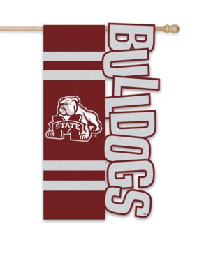 Mississippi State Bulldogs Large House Flag