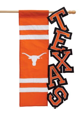 Evergreen Texas Longhorns Small Flag