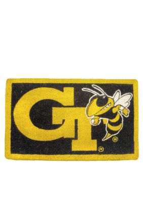 Georgia Tech Yellow Jackets Coir Mat