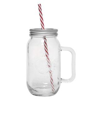 New View 24-oz. Glass Jar with Handle